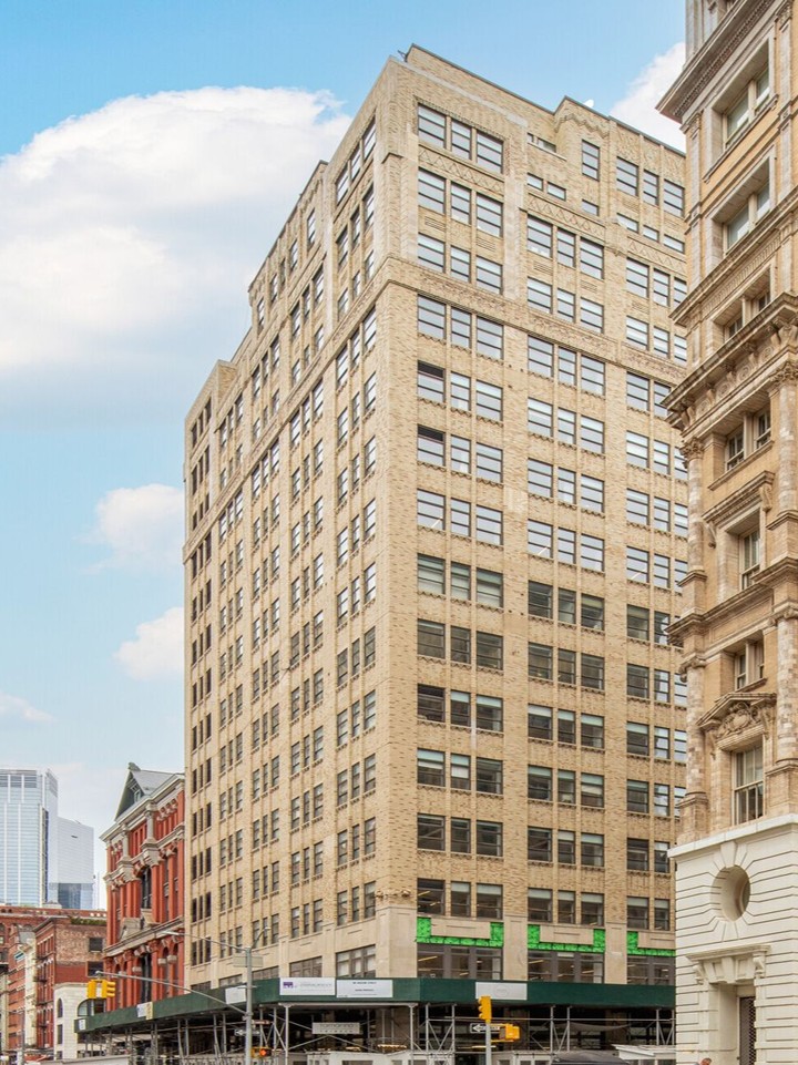 Exterior of 99 Hudson Street in New York