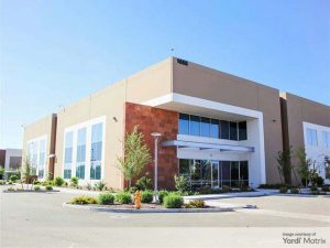 Exterior shot of the third building within the Gilbert Spectrum office campus in Gilbert, Ariz.