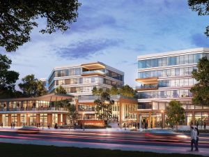 Exterior rendering of Piedmont Center