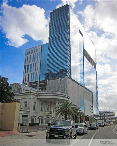 Exterior shot of SunTrust Plaza at Church Street Station, an office building in Orlando, Fla.