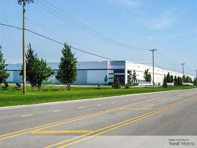 Exterior shot of 2520 W. Haven Ave., an industrial facility in Joliet, Ill.