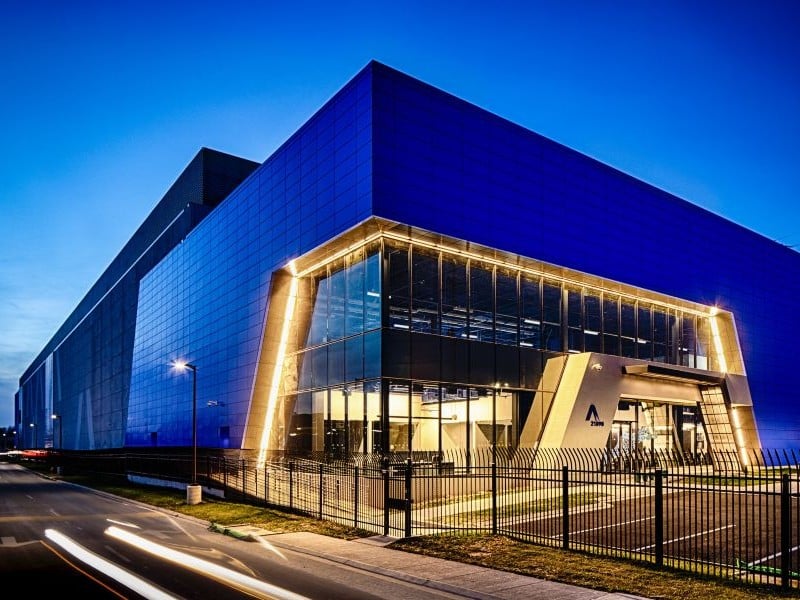 An Aligned Data Centers property in Ashburn, Va. one of several Northern Virginia data center campuses owned and operated by Aligned Data Centers.