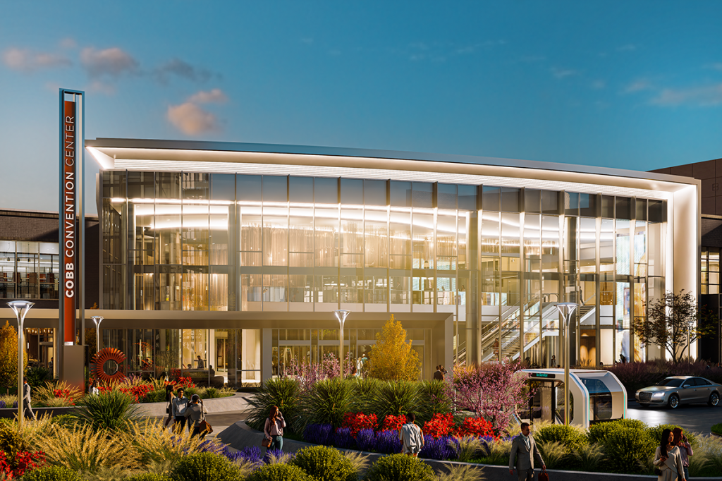 Cobb Convention Center Image courtesy of Rule Joy Trammell + Rubio
