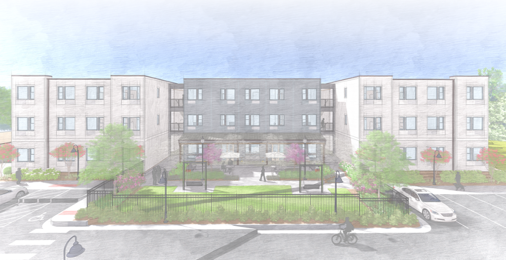 405 Cooper Street Rendering courtesy of NIles Bolton Associates