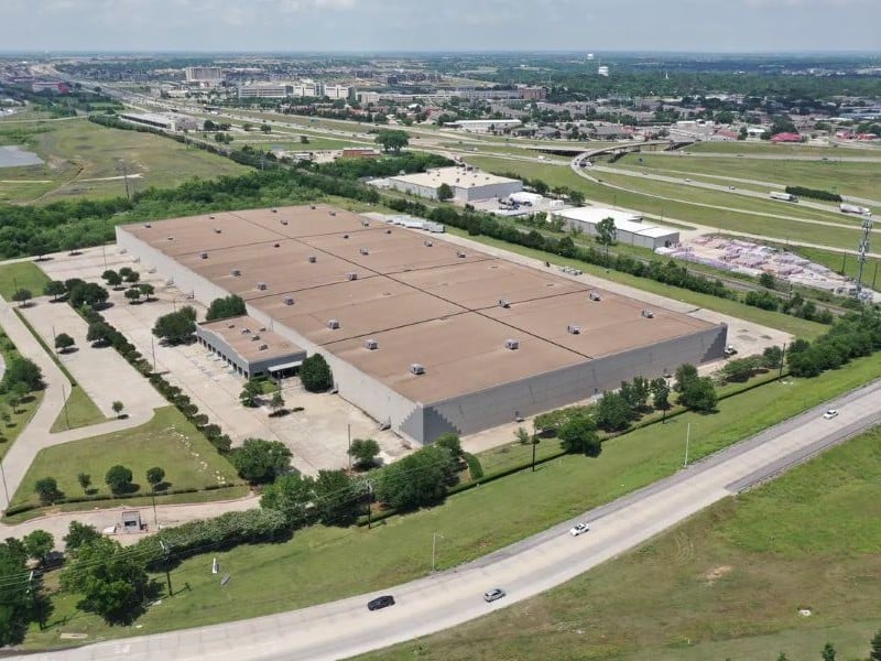 Aerial view of an EQT Real Estate industrial property. EQT Real Estate has completed the sale of a 36-property industrial portfolio across 12 major distribution markets