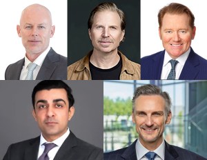 Headshots of data center execs for data center funding story