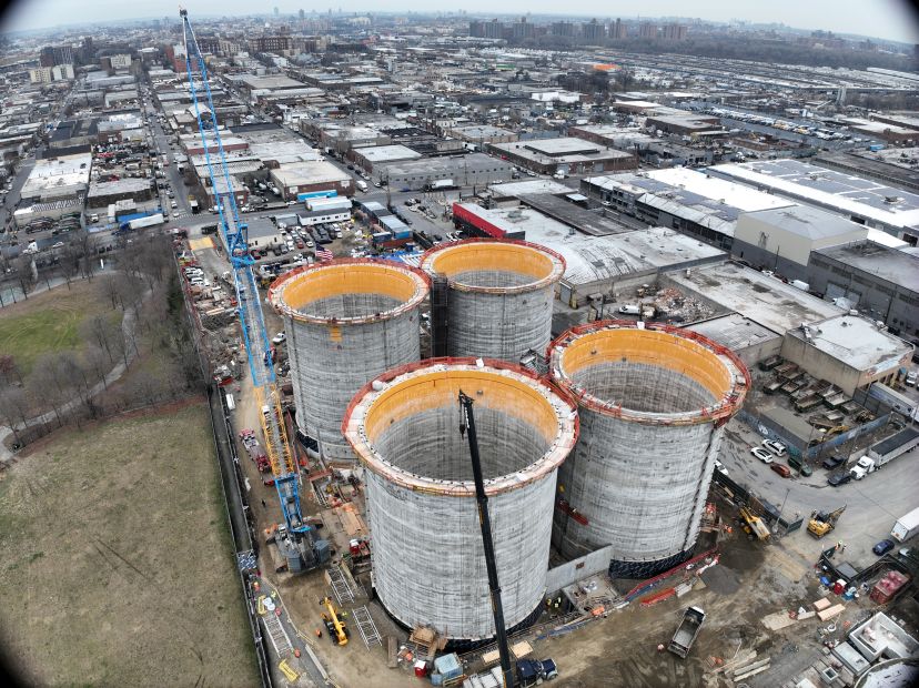 Hunts Point Wastewater Resource Recovery Facility in the Bronx - women in construction