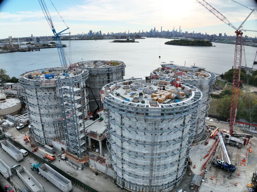 Hunts Point Wastewater Resource Recovery Facility in the Bronx - women in construction