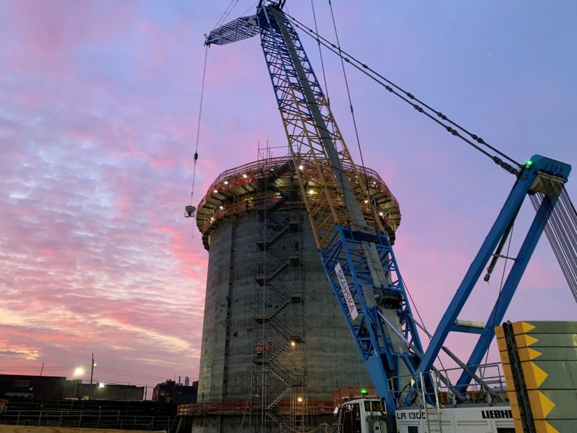 Hunts Point Wastewater Resource Recovery Facility in the Bronx - women in construction