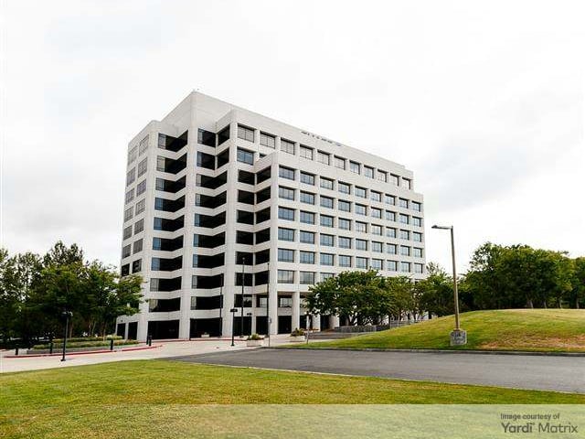 Exterior shot of the office property at 9200 Oakdale Ave. in Chatsworth, Calif.