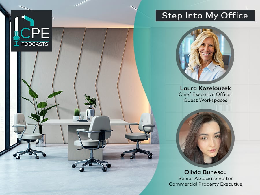 Step Into My Office podcast episode with Quest Workspaces' Founder Laura Kozelouzek