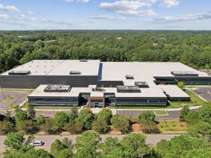 Exterior shot of The Press, a property in Cary, N.C.