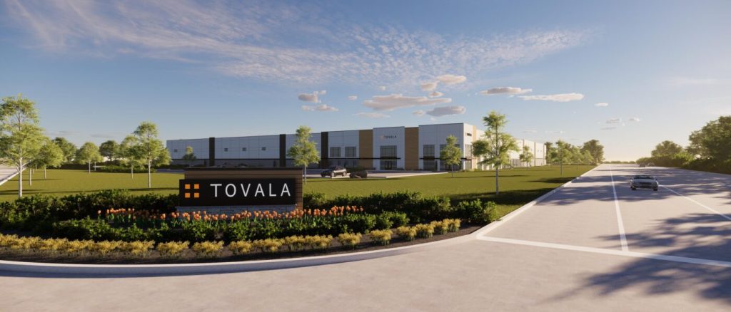 140,000-square-foot food-processing facility for meal-delivery company Tovala in Winfield, Ill.