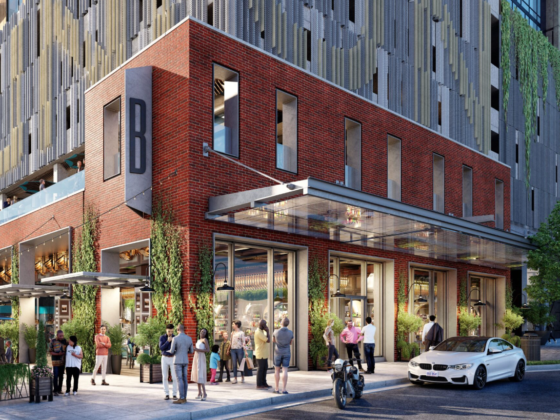 The mixed-use development next to Raleigh Union Station that will combine apartments, ground-floor retail and dining space and pedestrian connections with the RUS Bus hub