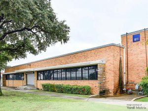 Exterior shot of an industrial property at 1011 Regal Row in Dallas, Texas.