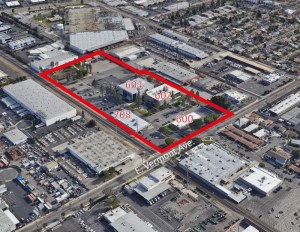 Rendering of Western Realco’s industrial building site at 600 E. Vermont Ave. in Anaheim, Calif.