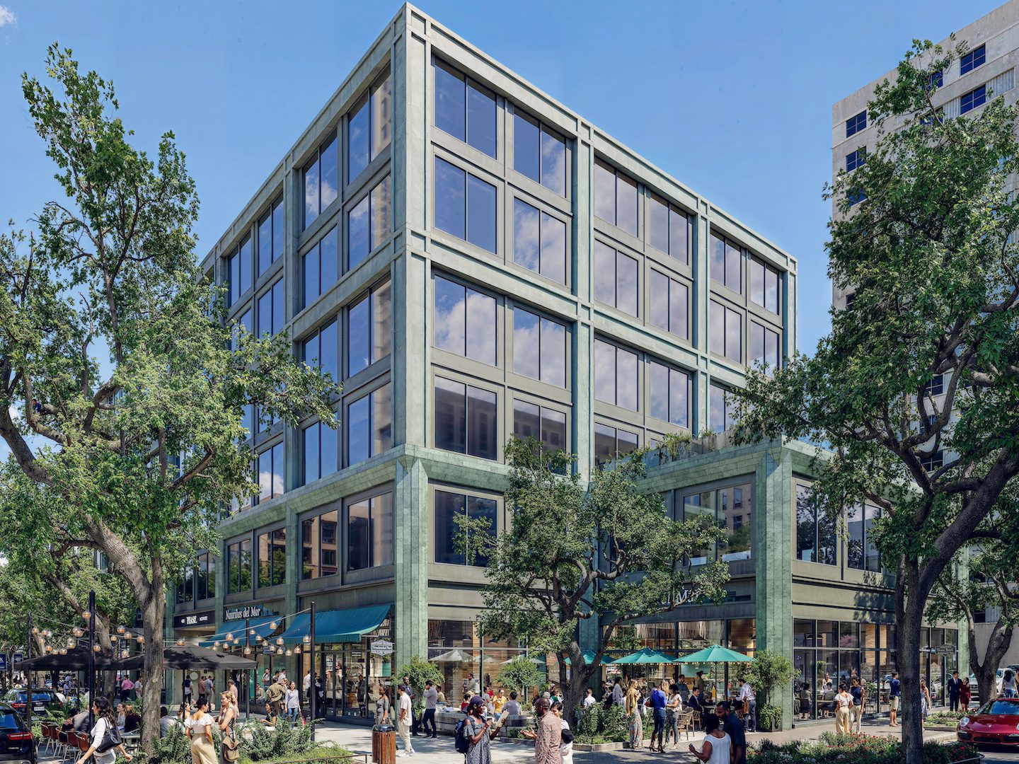 Rendering of 655 Pearl, an office project part of Jacksonville's new mixed-use neighborhood, currently underway.