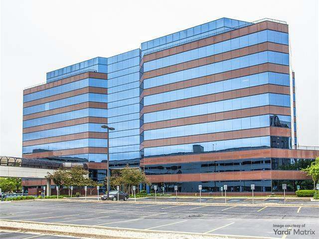 Outside shot of Columbia Centre III, a 249,437-square-foot office building in Rosemont, Ill.