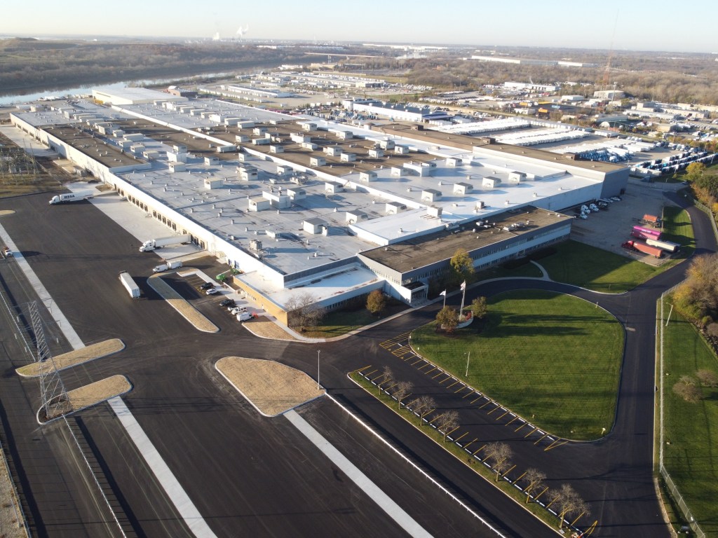 A photo of the Joilet, ILL., manufacturing facility.