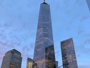 One World Trade Center tower in NYC
