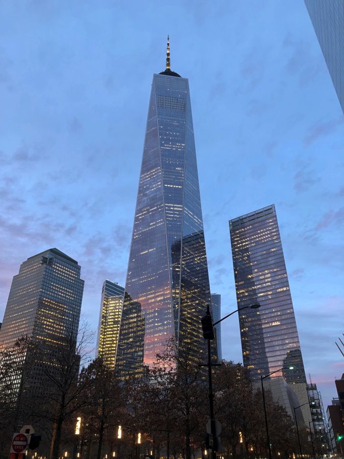 One World Trade Center tower in NYC