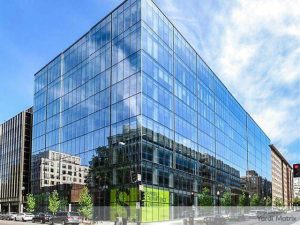 Exterior image of the office building at 2001 M. Street Northwest in Washington, D.C.