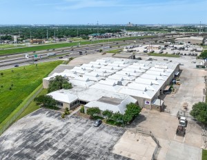 An aerial photo of 2817 Braswell Drive.