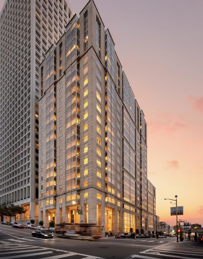 A photo of 600 California Street.