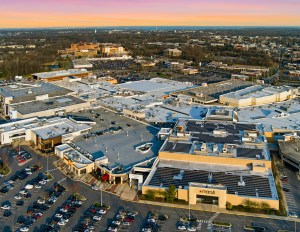 An aerial photo of Annapolis Mall.