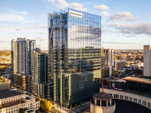 exterior shot of Bridgestone Tower
