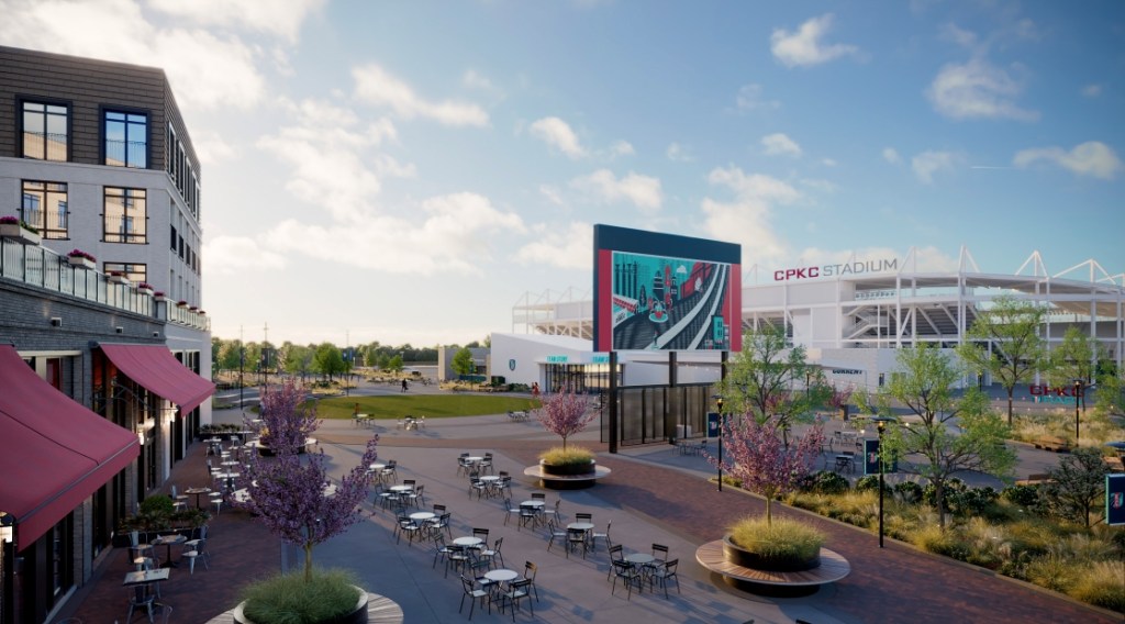 rendering of the upcoming Current Landing projects in Kansas City