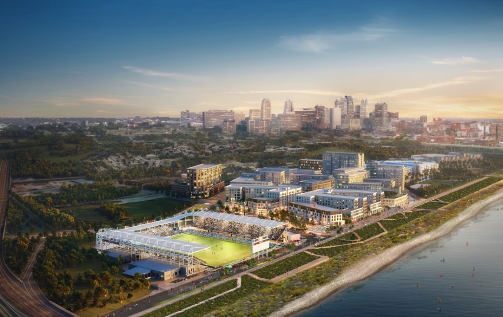 rendering of the upcoming Current Landing projects in Kansas City