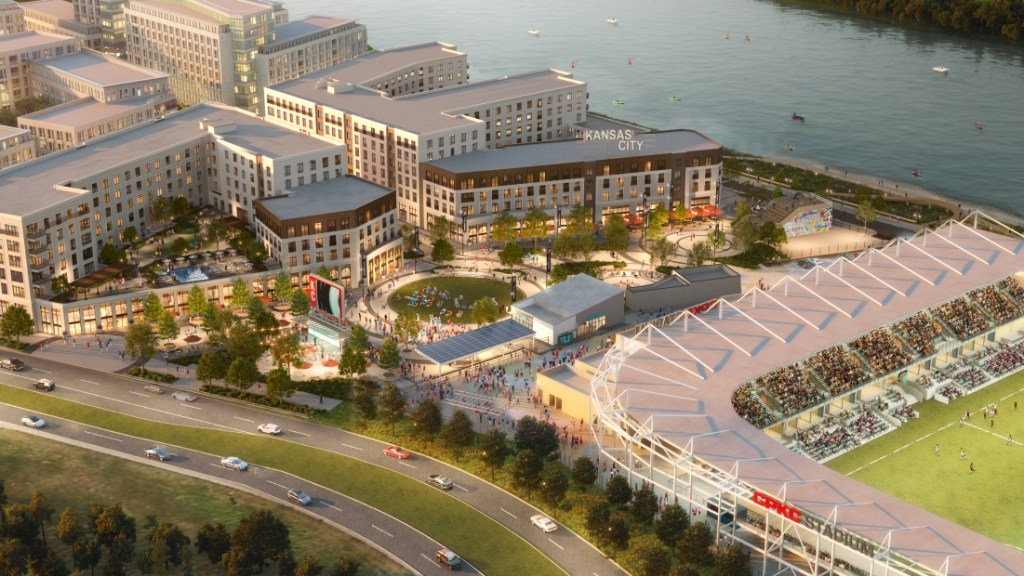 rendering of the upcoming Current Landing projects in Kansas City