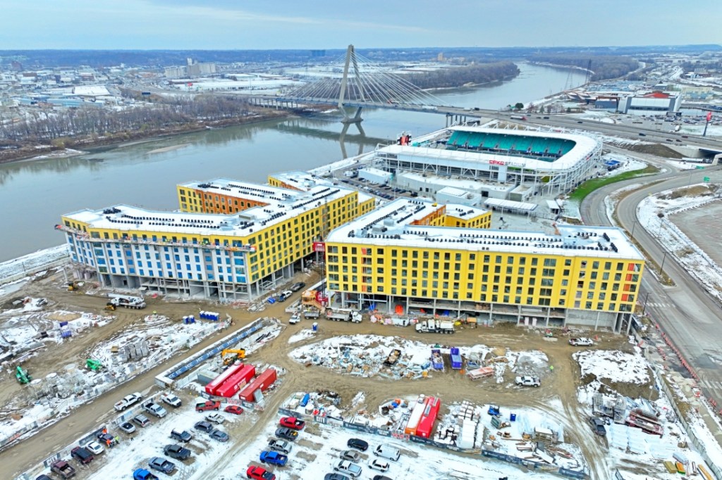 rendering of the upcoming Current Landing projects in Kansas City