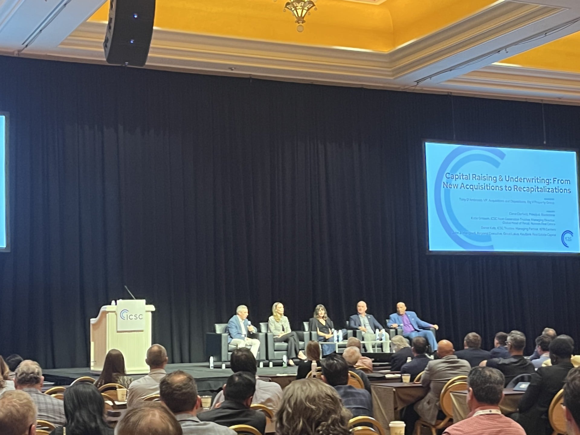 Big V Property Group's Tony D'Ambrosio talks retail investing trends with Blackstone's Elena Clarfield, Katie Grissom of Nuveen Real Estate, KPR Centers' Daniel Katz and John Manginelli of KeyBank Real Estate Capital.