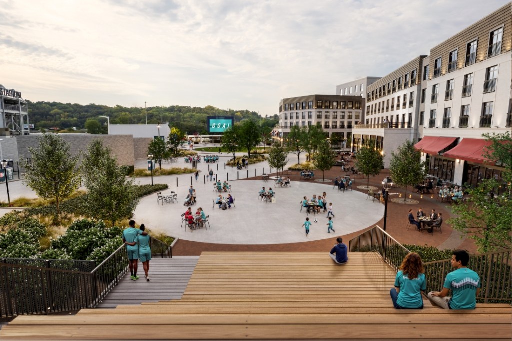 rendering of the upcoming Current Landing projects in Kansas City