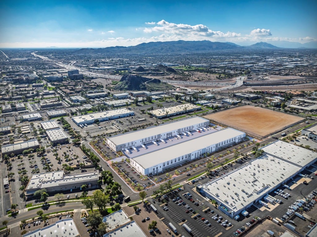 A rendering of Sky Harbor Logistics
