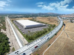 Outdoor shot of a 68-acre site for a 1.5 million-square-foot planned logistics development within The District, a master planned development in Jurupa Valley, Calif.