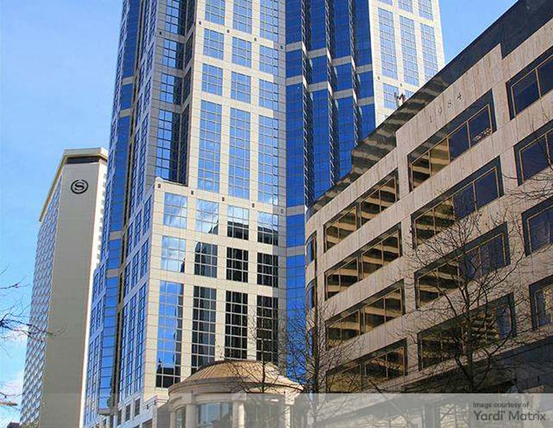 A photo of U.S. Bank Center in Seattle.