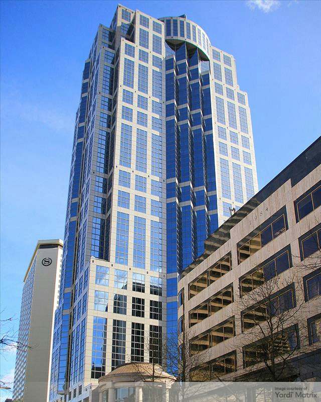 A photo of U.S. Bank Center in Seattle.