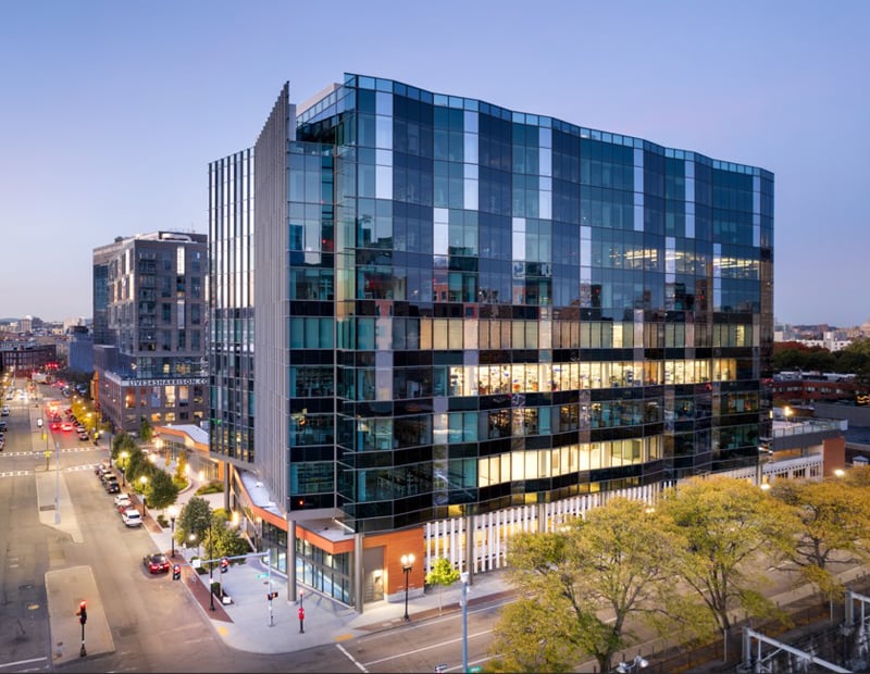 A photo of 321 Harrison Ave. in Boston.