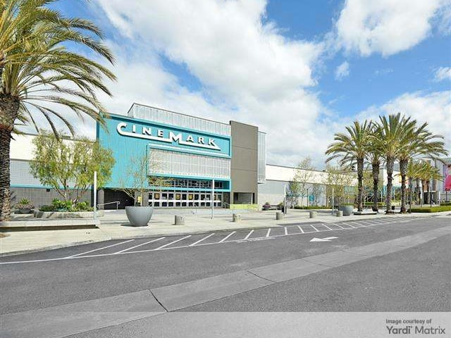 Exterior shot featuring one of the buildings within the Baldwin Hills Crenshaw Plaza in Los Angeles.
