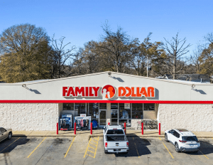 Exterior of Family Dollar Store