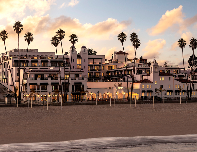 Exterior of Hotel in Santa Cruz