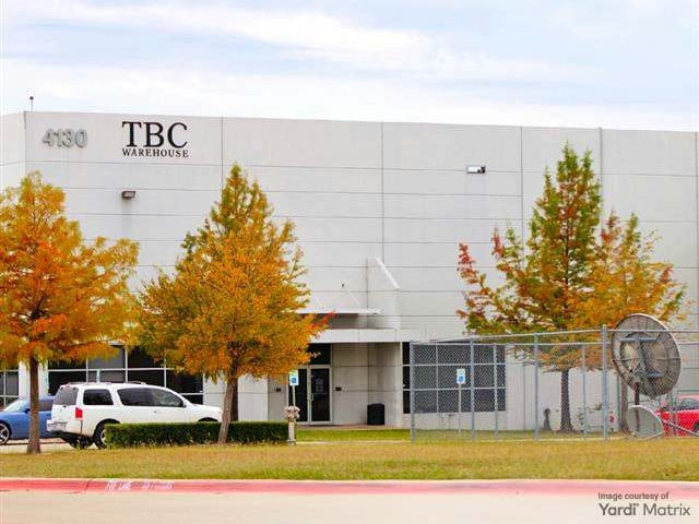 Exterior shot featuring the warehouse at 4130 Port Blvd. in Dallas.