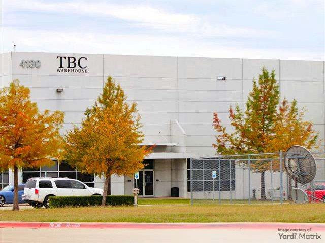 Exterior shot featuring the warehouse at 4130 Port Blvd. in Dallas.
