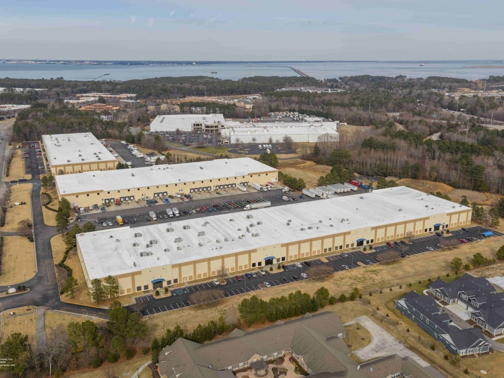 Exterior shot of Port of Virginia Shallow-Bay Portfolio in Hampton Roads, Va.