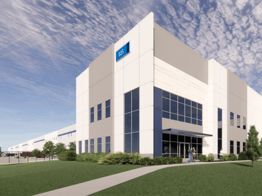 exterior rendering of Raritan River Logistics Center