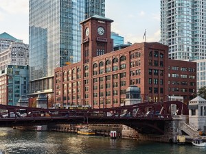The exterior of Reid Murdoch building in Chicago