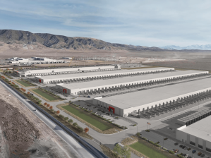 Rendering of QTS Data Centers'SLC1 data center campus in Salt Lake City metro.